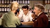 The Birds (1963)Ethel Griffies, Lonny Chapman, Tides Wharf Restaurant, Bodega Bay, California, Tippi Hedren, green and telephone